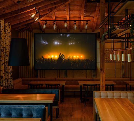 Bars and restaurants